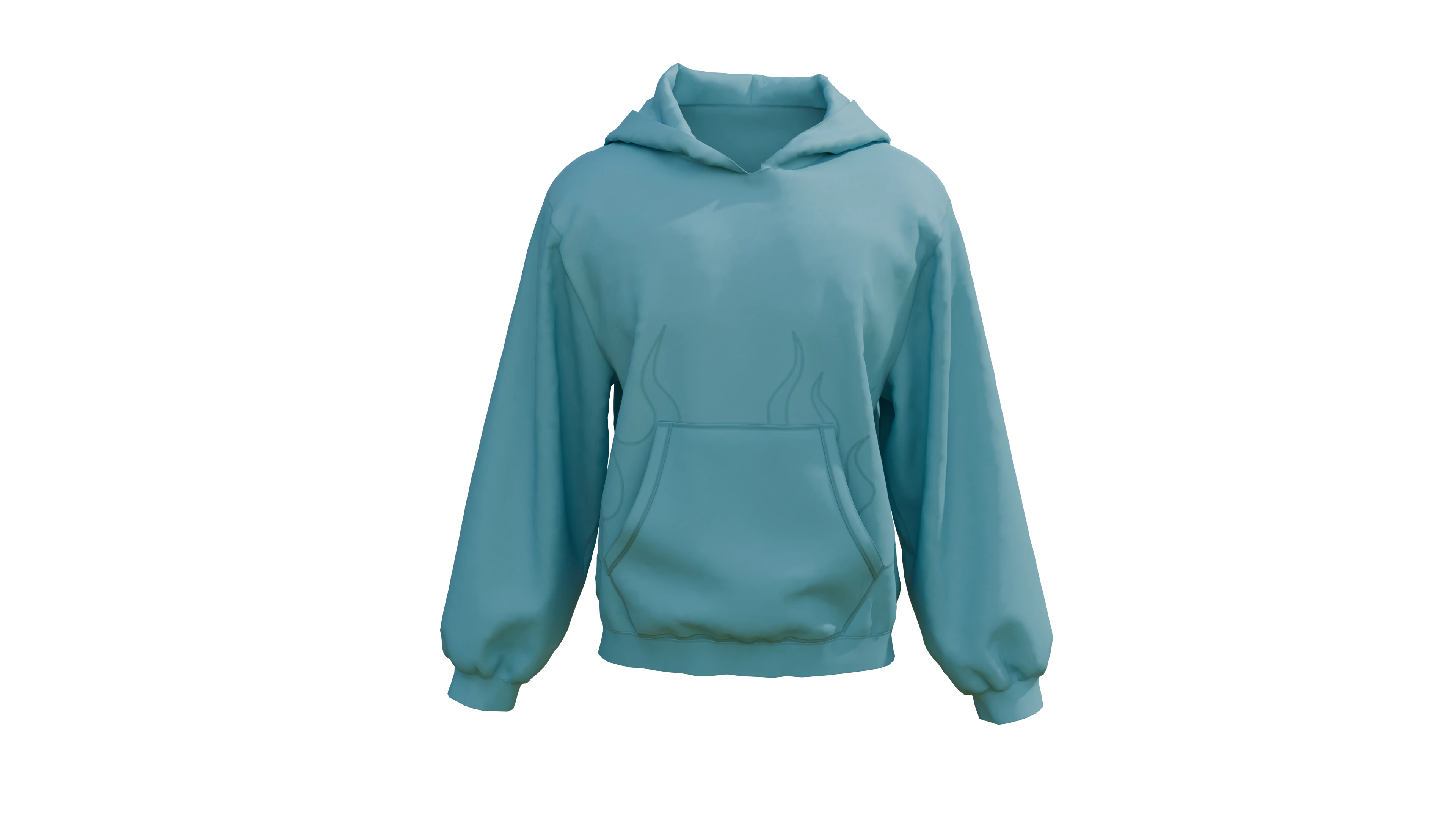 Blue Hoodie